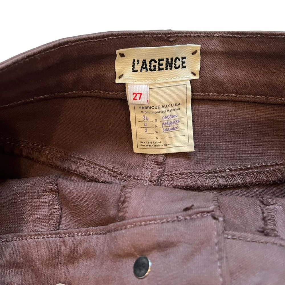 L’agence Margot Expresso Coated Jean, Sz 27 - Picture 13 of 14
